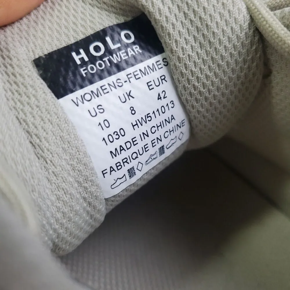 Holo Gray Athletic Sneakers Size 10